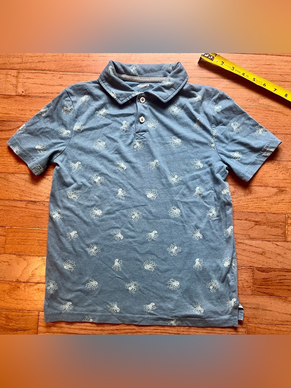 Kid’s Octopus Polo Shirt - SzSmall